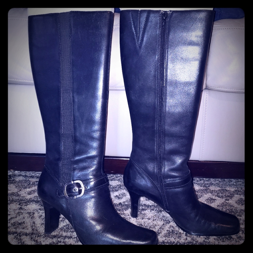 Anne Klein Leather Boots